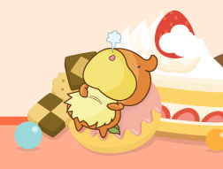 ともちゅんとケーキ